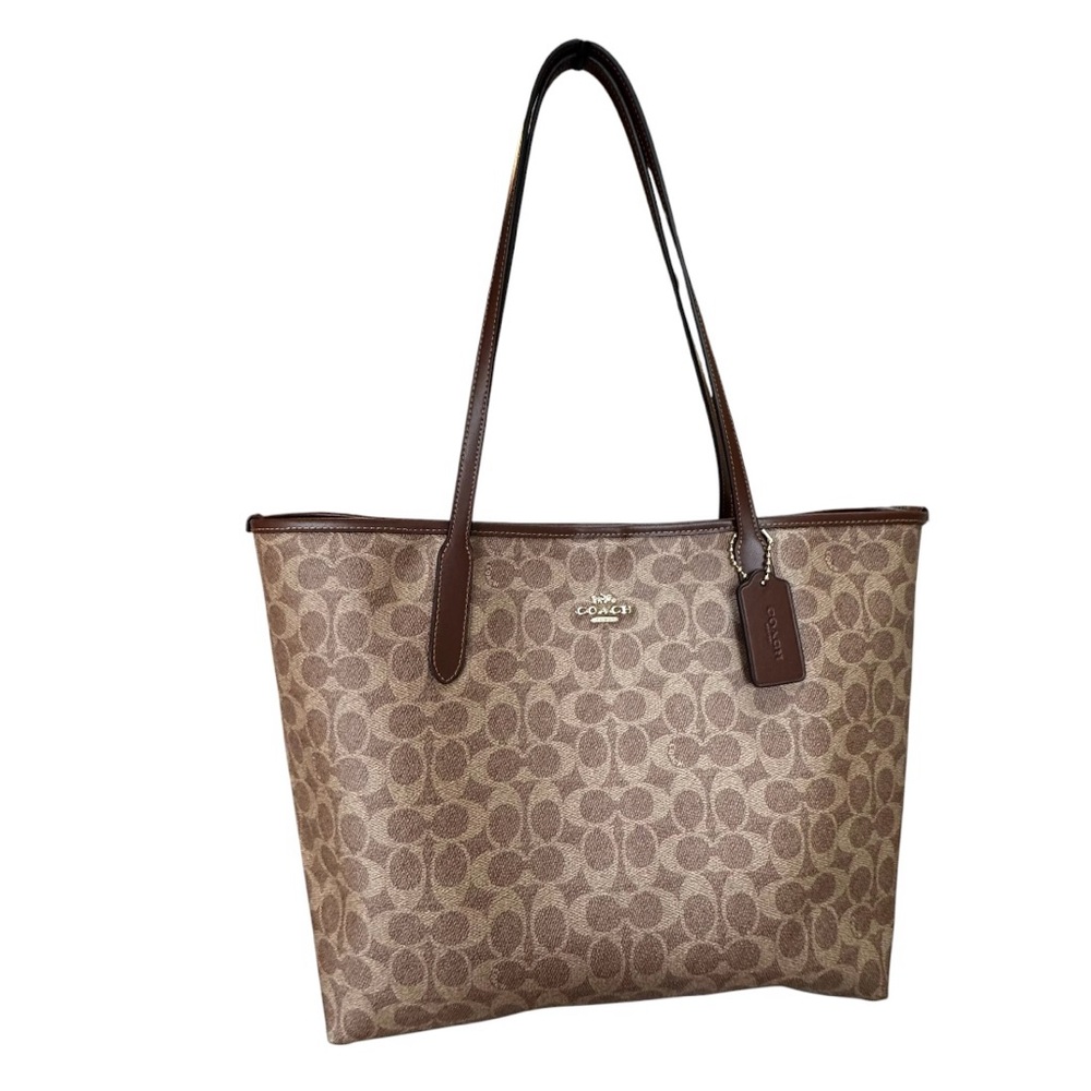 NWOT City Tote Bag In Signature Canvas